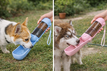 Water Bottle & Snack Container