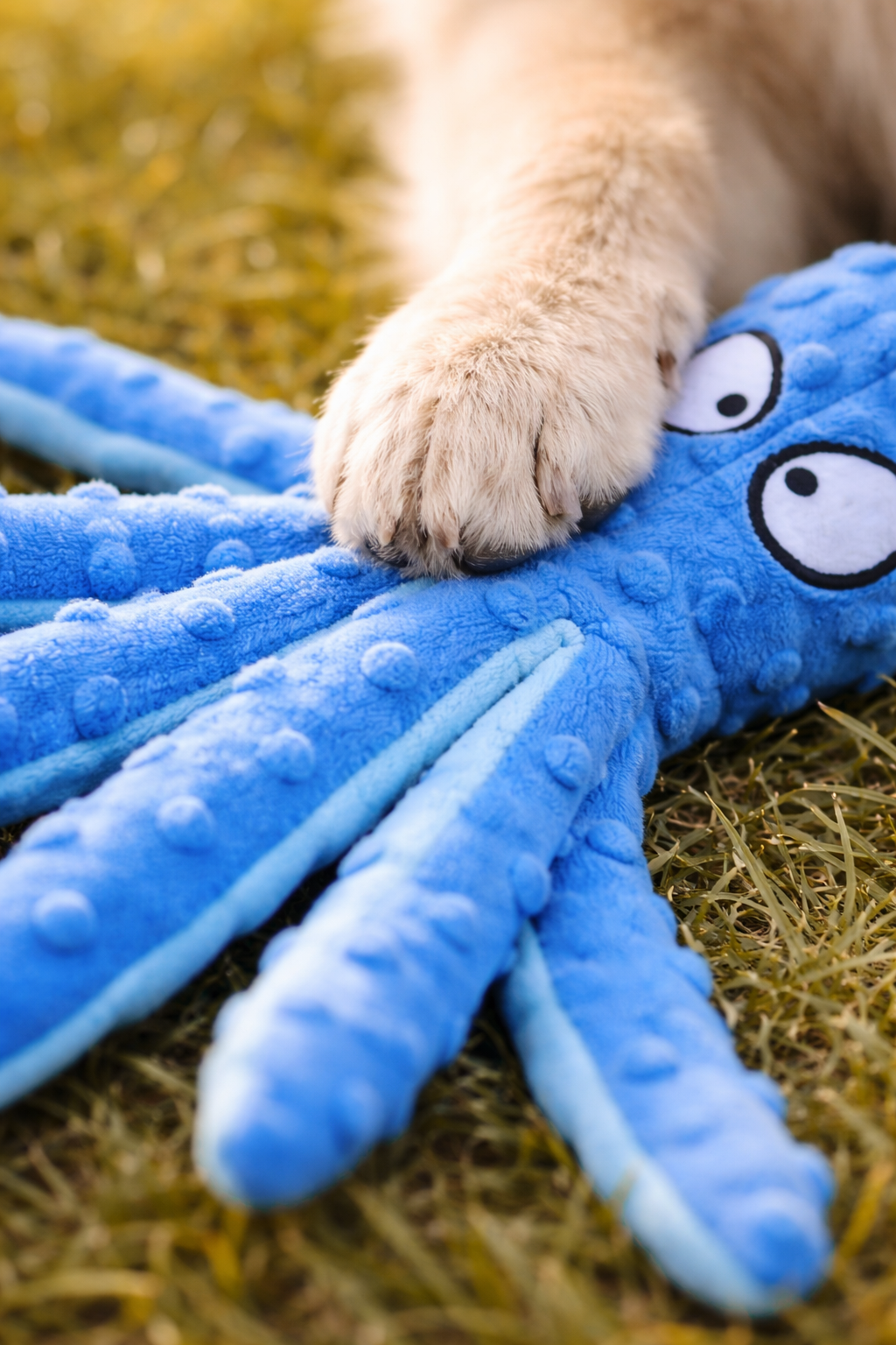 Octopus Squeaky Dog Toy
