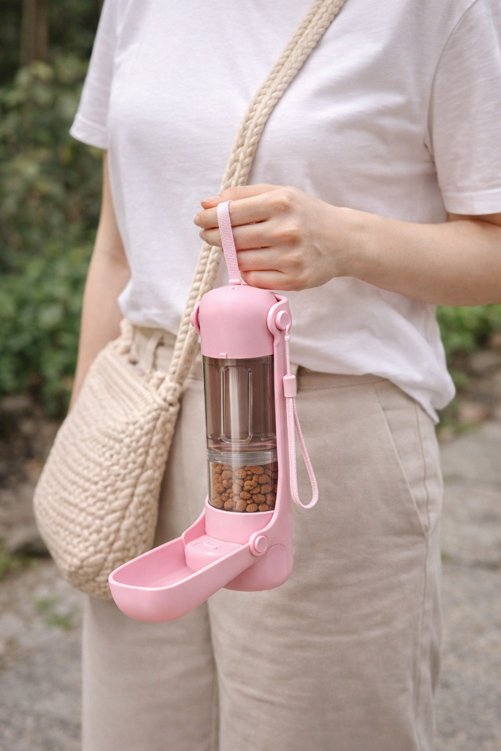 Water Bottle & Snack Container